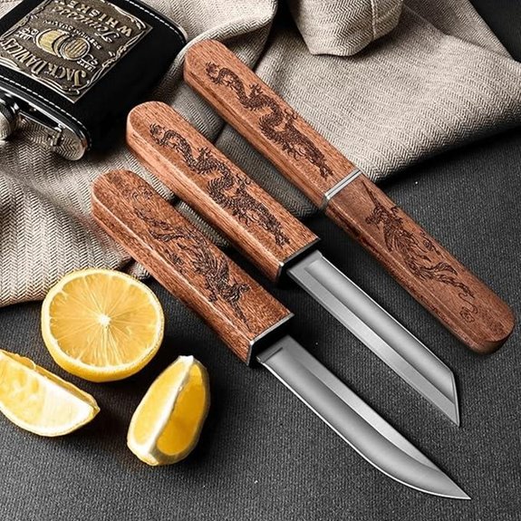 Samurai Chef 2-in-1 Dragon & Phoenix Kitchen Knife