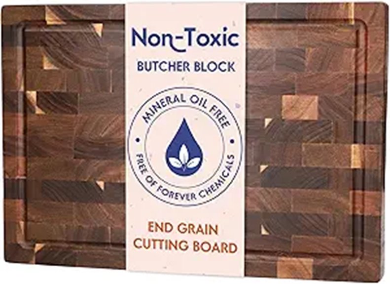 Ziruma End Grain Acacia Cutting Board 16x11