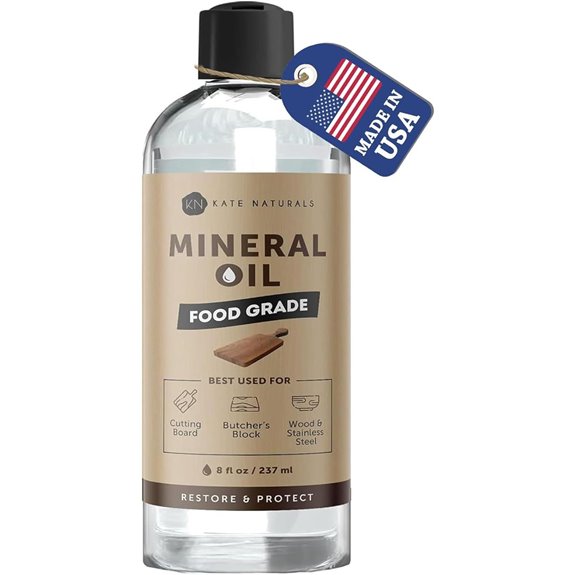 Kate Naturals Food Safe Mineral Oil for Wood