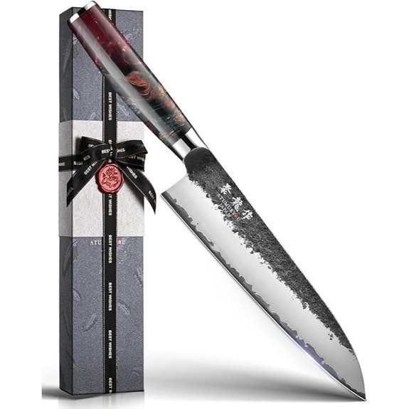 Japanese 8-Inch Hand Forged Gyuto Chef Knife