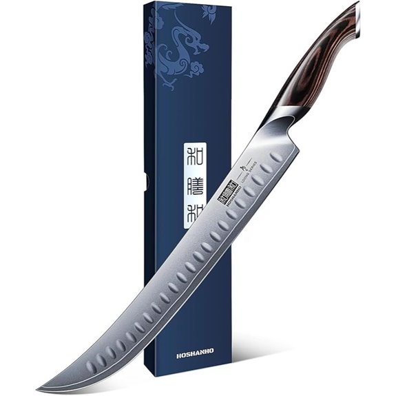 HOSHANHO 12 Japanese Carbon Steel Carving Knife