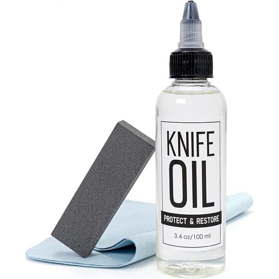 Knife Rust Removal Kit with Oil and Blade Care