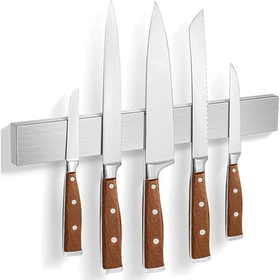 Magnetic Wall Knife Holder and Organizer