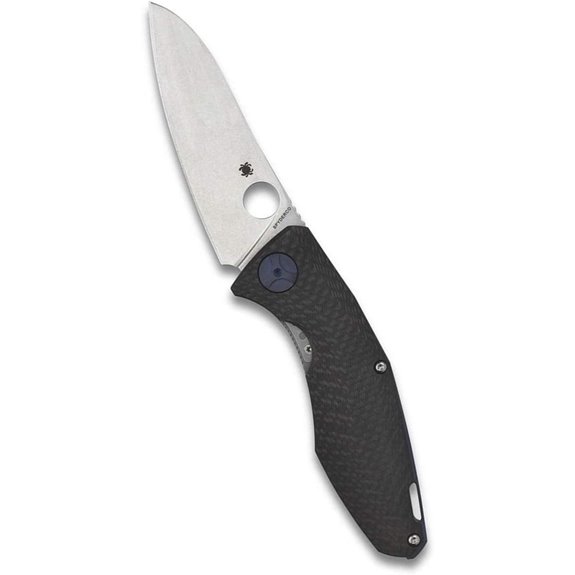 Spyderco Drunken Prestige Knife with Carbon Fiber Handle