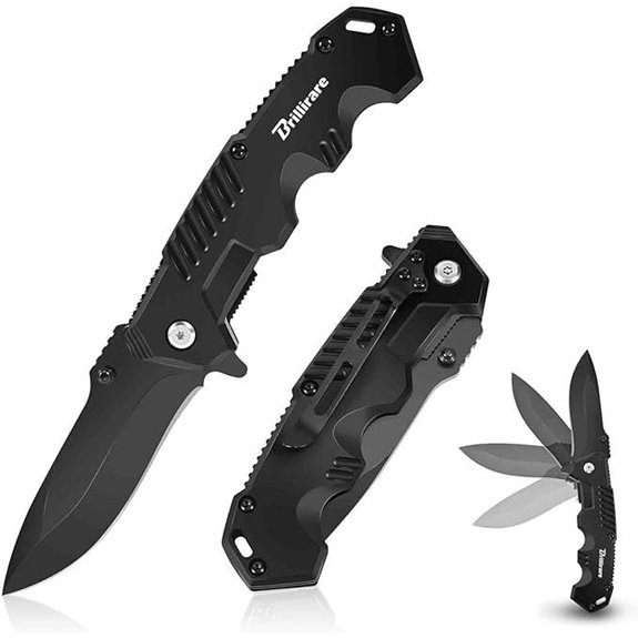Folding Tactical Pocket Knife with Glass Breaker