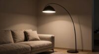 arc lamps illuminate spaces