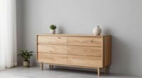 balanced compact bedroom storage