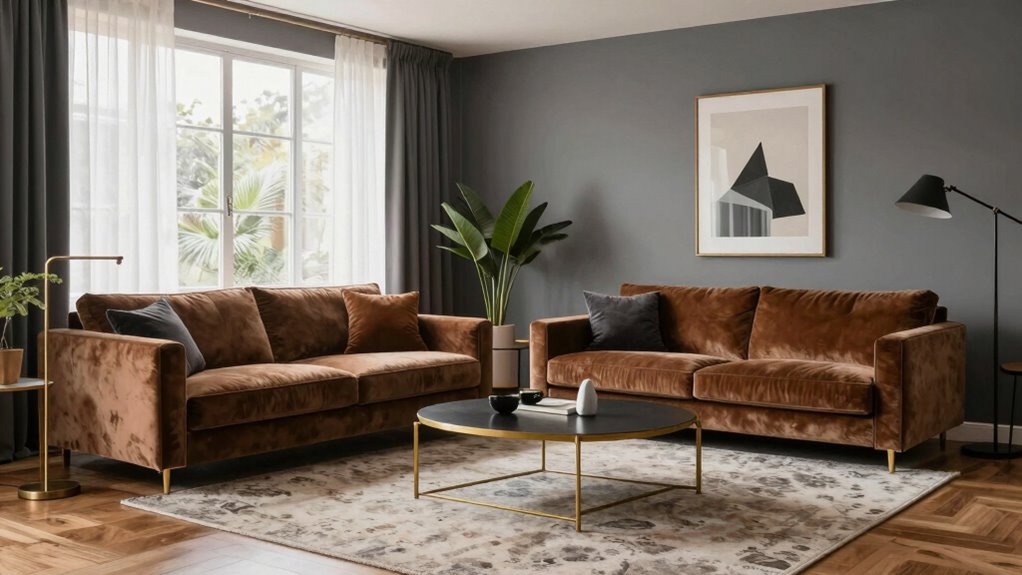 balanced transitional interior design