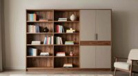 balancing open and closed storage