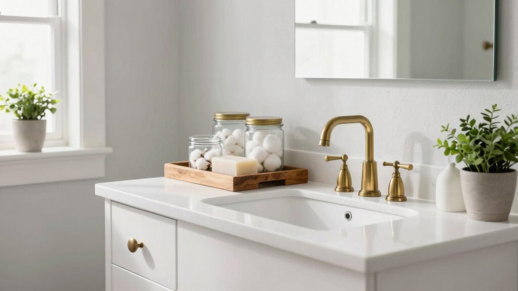 budget bathroom vanity makeover