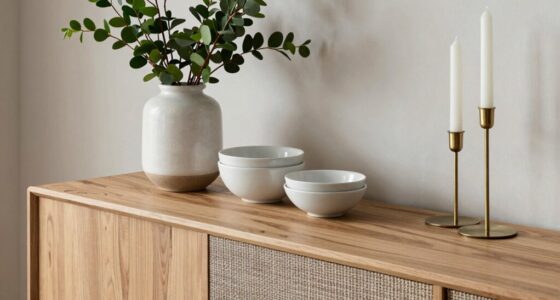 casual functional organized decor