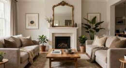 casual symmetry in interiors