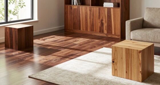 combining wood tones tips