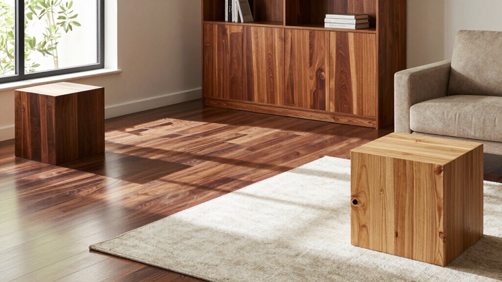 combining wood tones tips