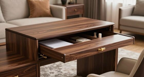 concealment with secretary desks