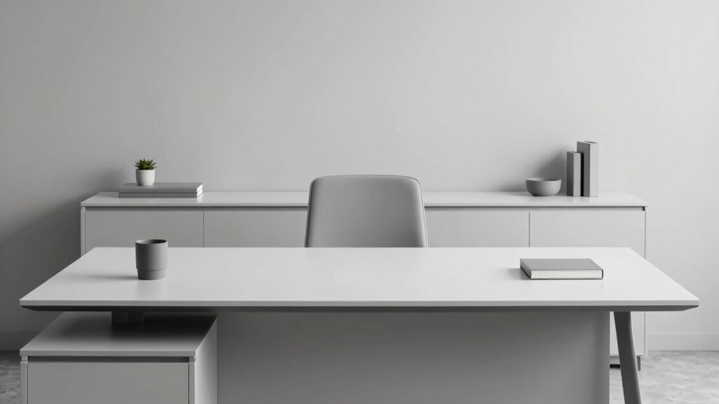 consistent finishes enhance visual flow