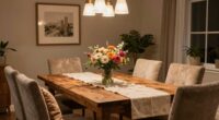 create a warm welcoming space