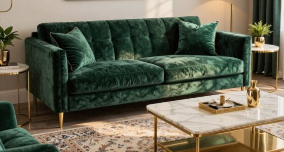 decorate stylishly around velvet