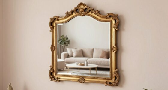 decorative mirrors serve dual purposes