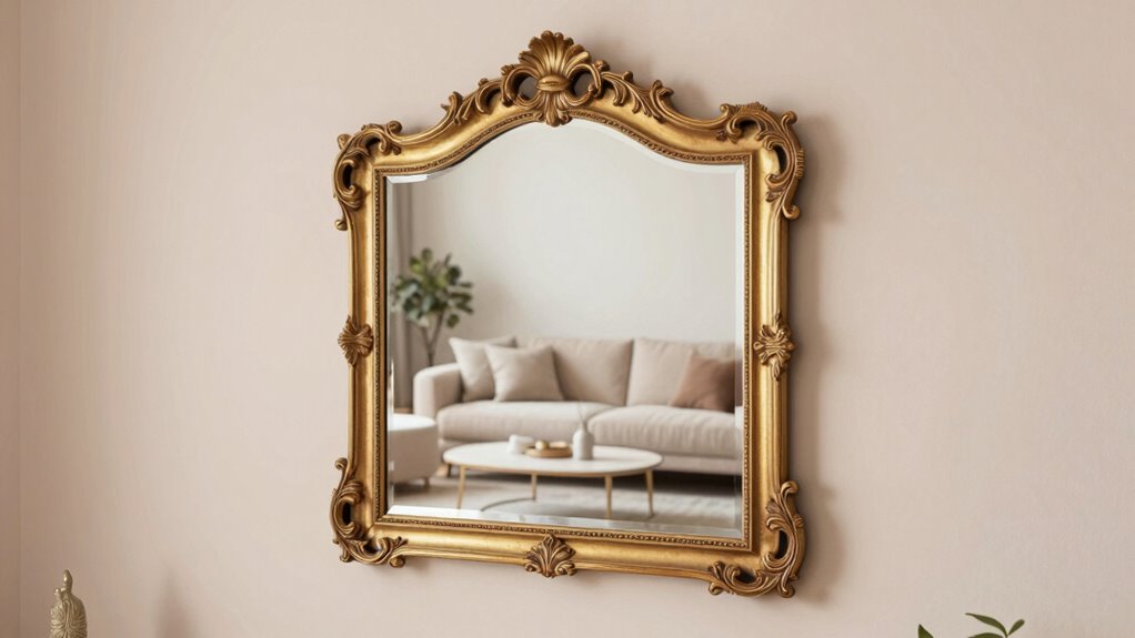 decorative mirrors serve dual purposes