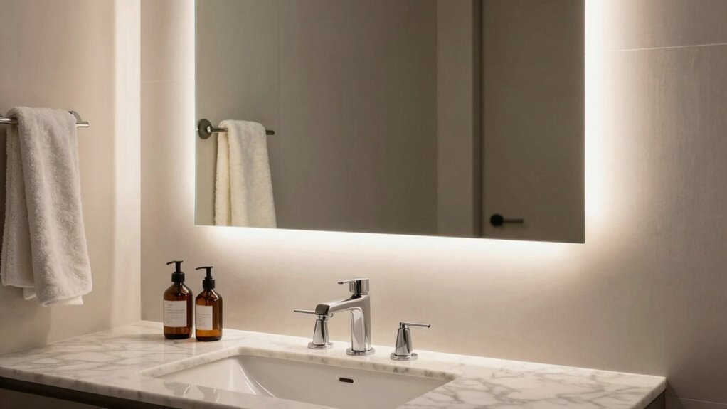 enhance bathroom lighting style