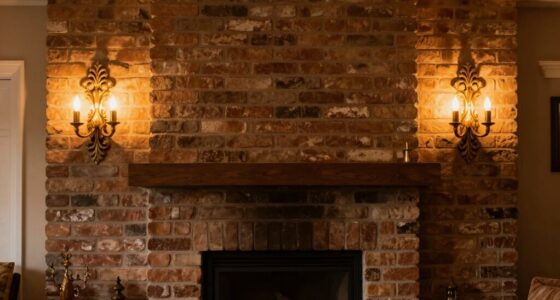 enhance fireplace wall aesthetics