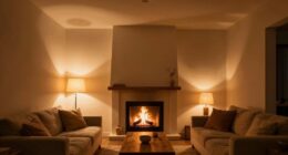 enhances ambiance through illumination