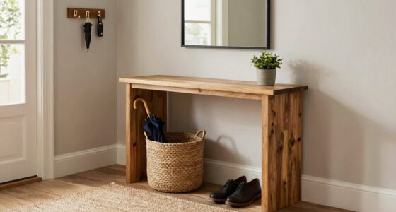essential items for entryway