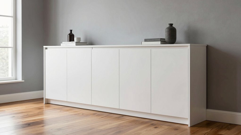 integrate freestanding into built ins