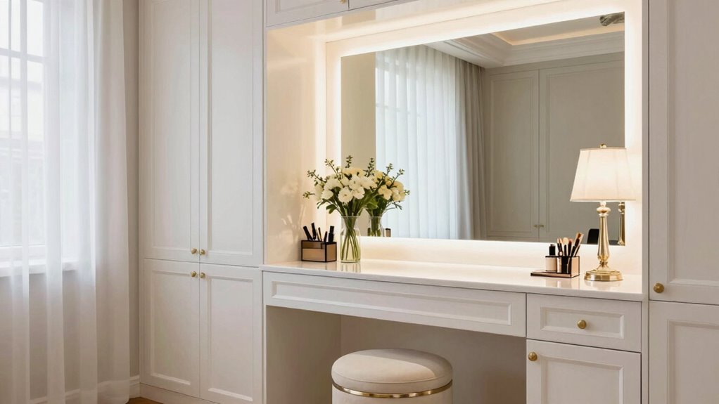 integrated stylish vanity design