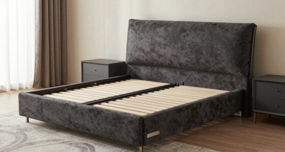 king bed frames storage