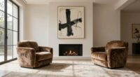large decor improves proportions
