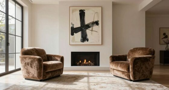 large decor improves proportions