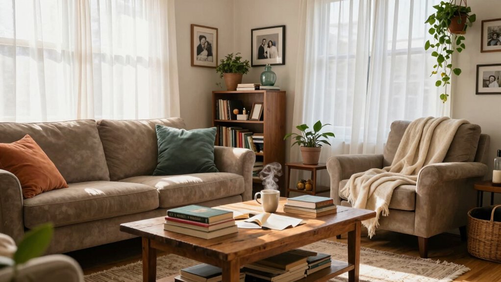 live comfortably at home