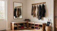 maximize entryway organization