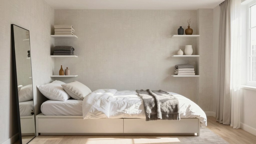 maximize space with minimal clutter