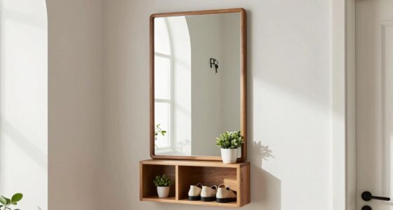 maximize space with mirrors