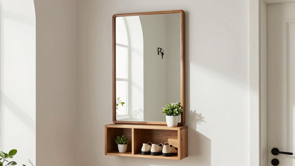 maximize space with mirrors