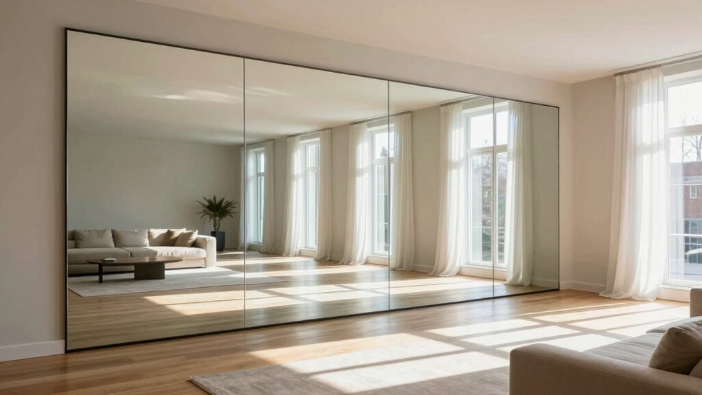 mirror placement enhances light