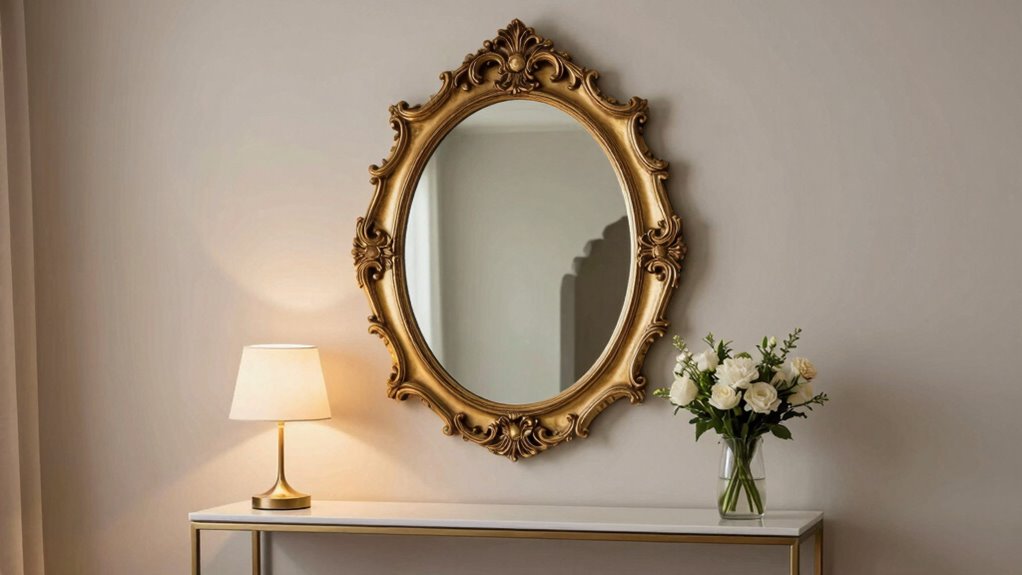 mirrors enhance light and space