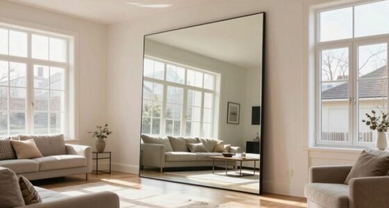 mirrors enhance room brightness