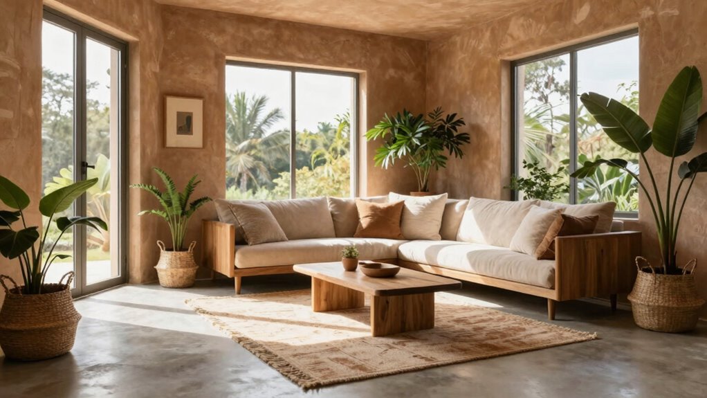 natural stylish comfortable spaces
