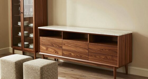 organize dining room storage