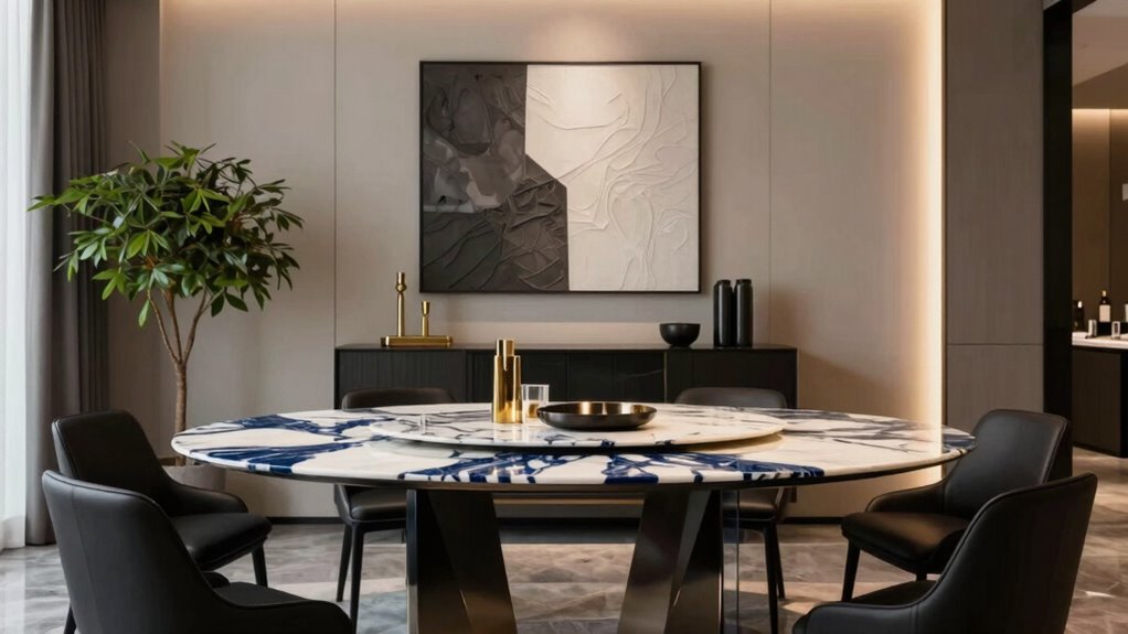 seasonal decor enhances table harmony