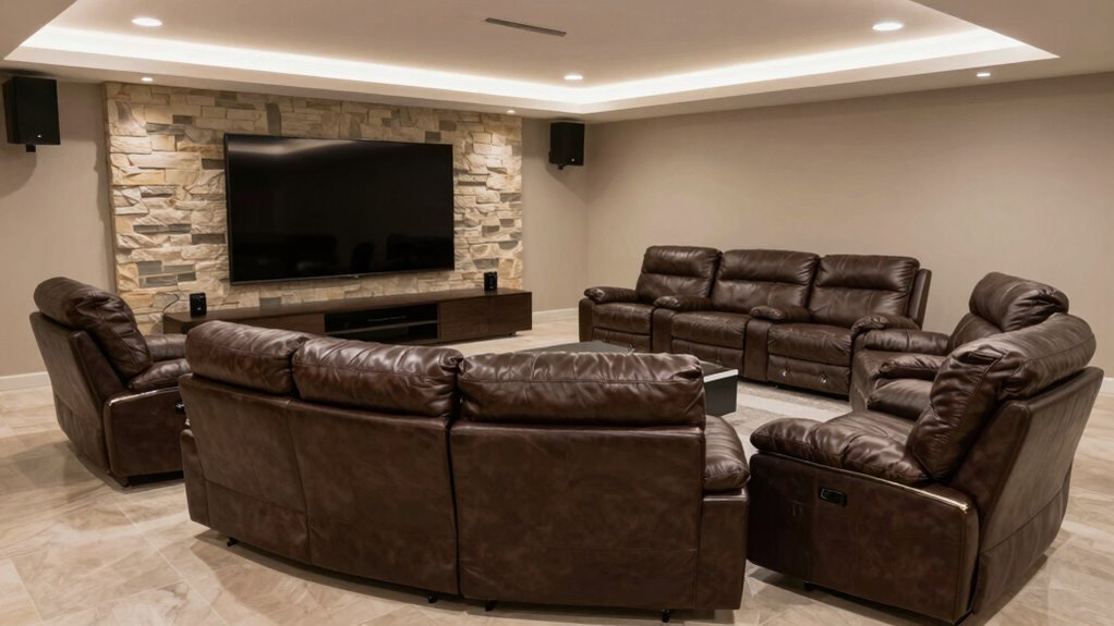 seating acoustics lighting integration