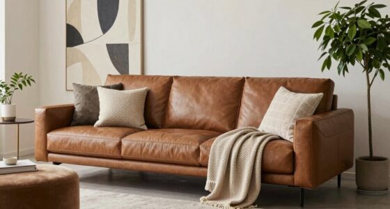 softening furniture with decor