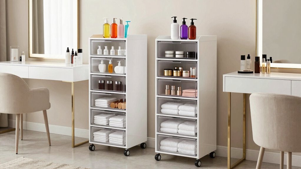 space saving organized storage