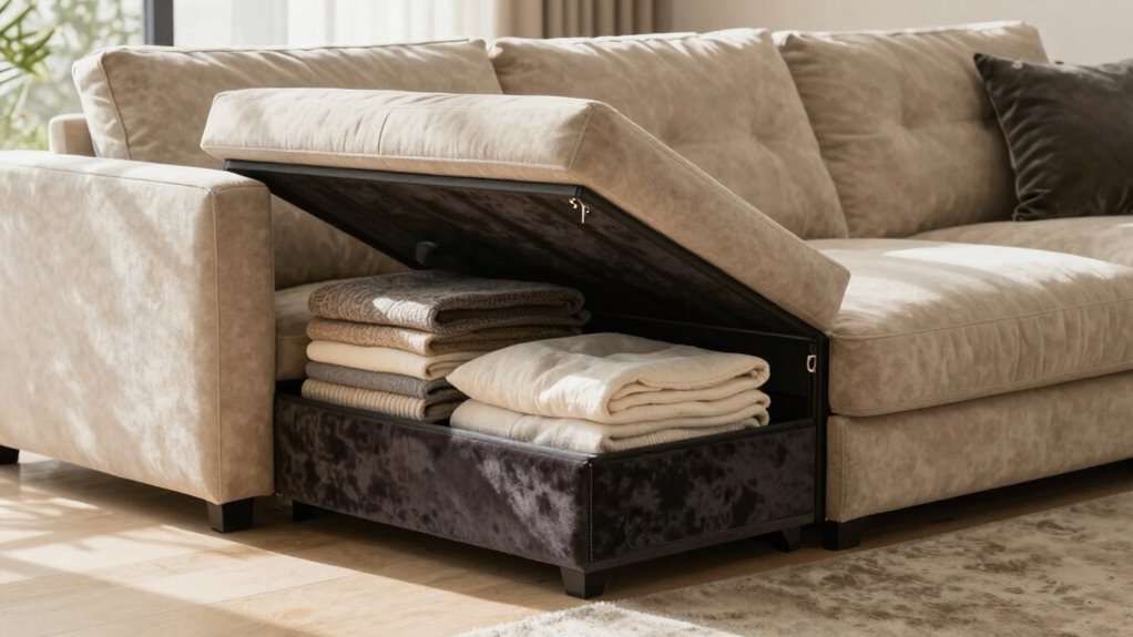 storage comfort space convenience