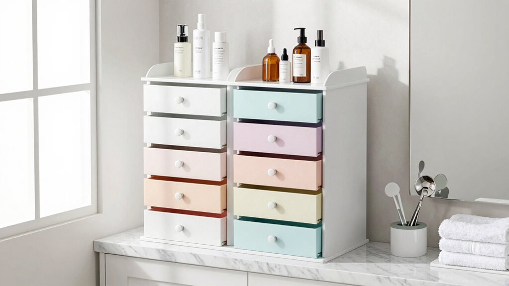 storage towers organize spaces