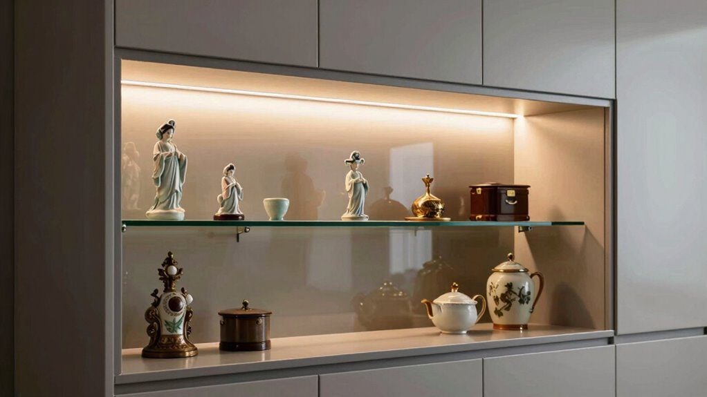 stylish energy efficient cabinet illumination